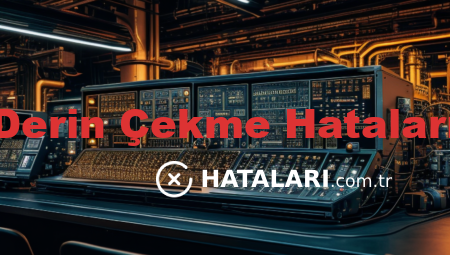 Derin Çekme Hataları