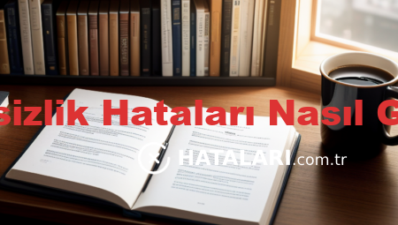 Dikkatsizlik Hataları Nasıl Giderilir