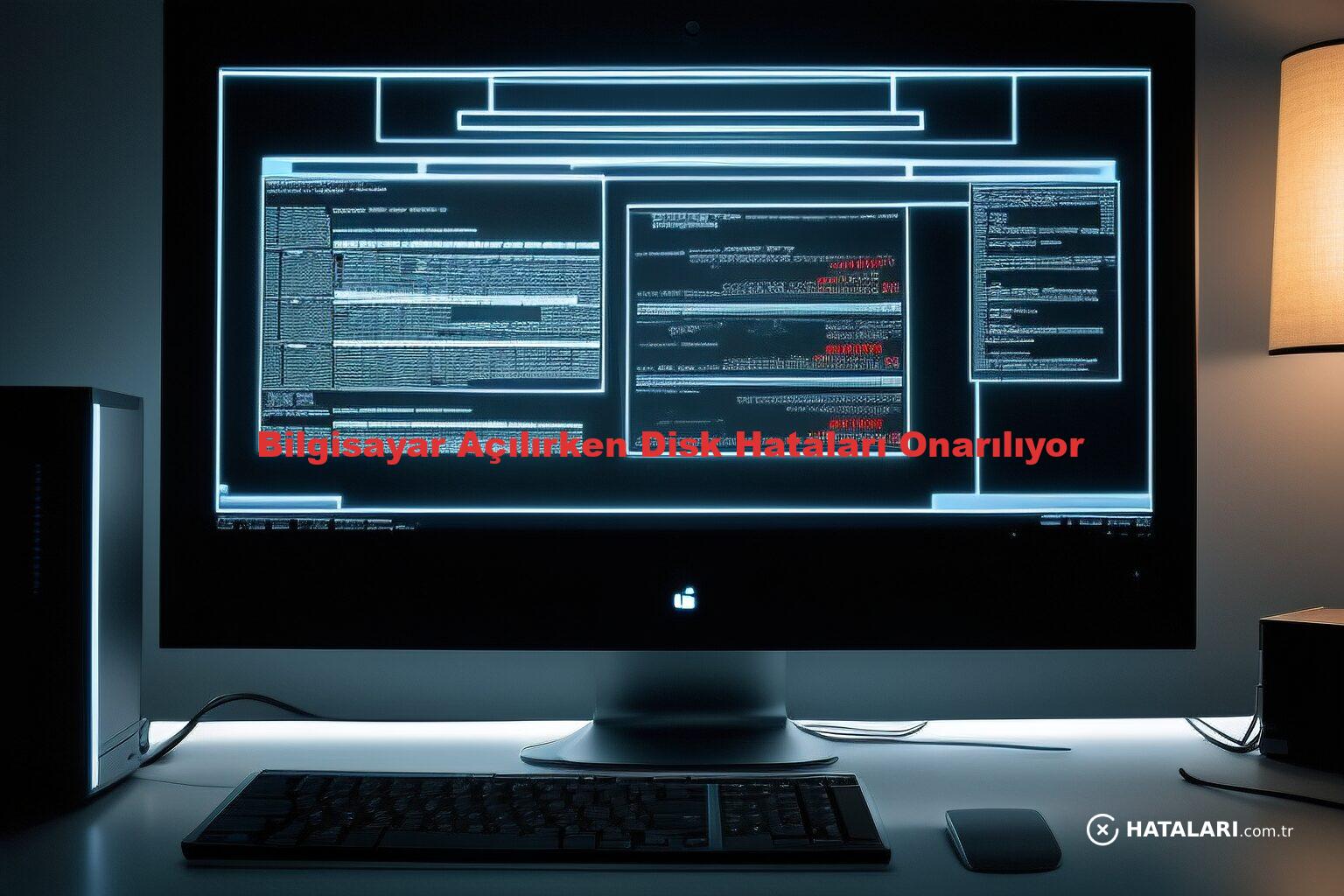 Bilgisayar Açılırken Disk Hataları Onarılıyor