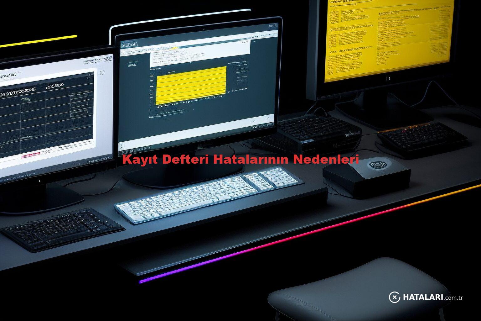 Kayıt Defteri Hatalarının Nedenleri