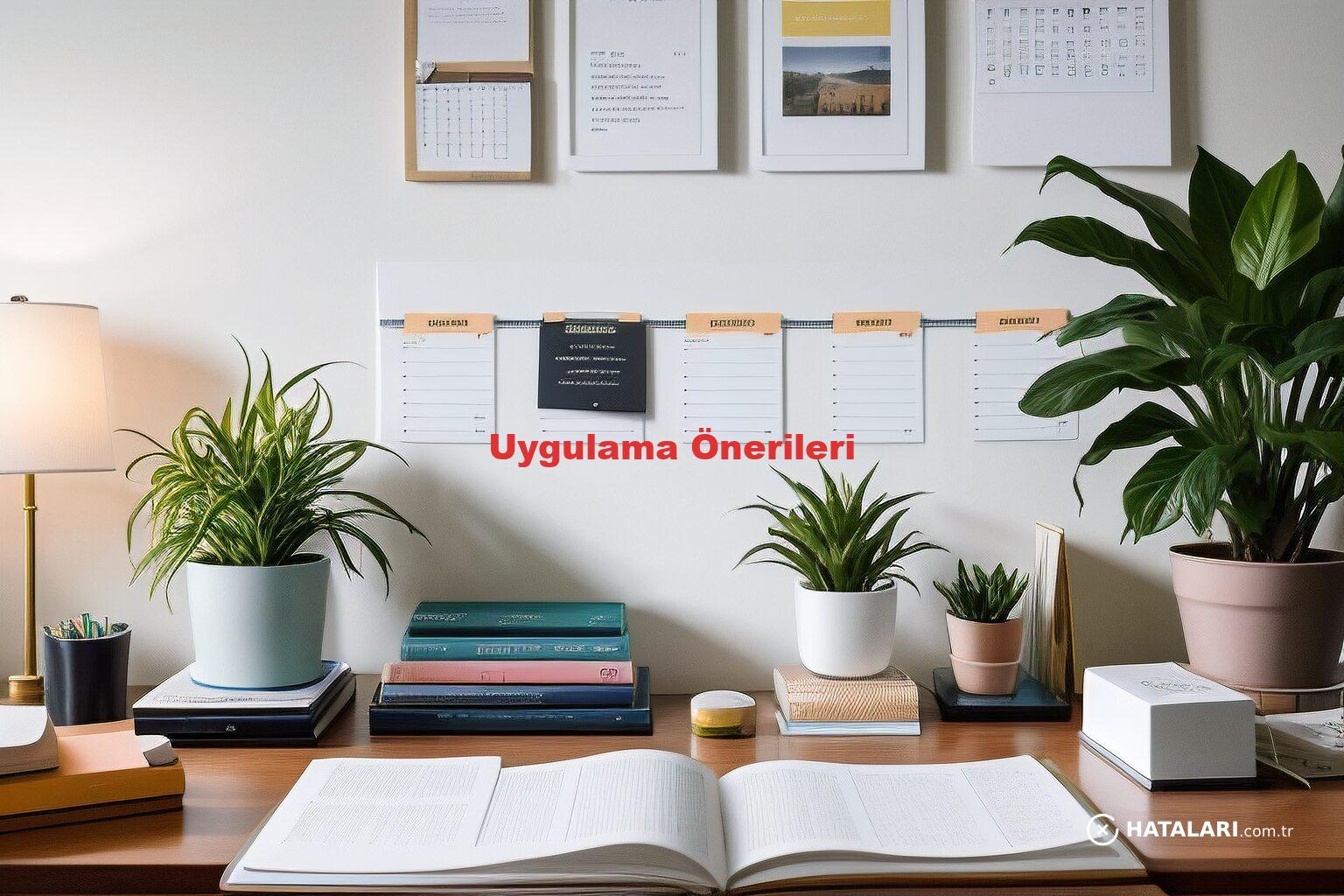 Uygulama Önerileri