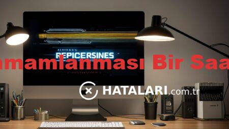 Disk Hataları Onarılıyor: Tamamlanması Bir Saatten Fazla Sürebilir Çözüm