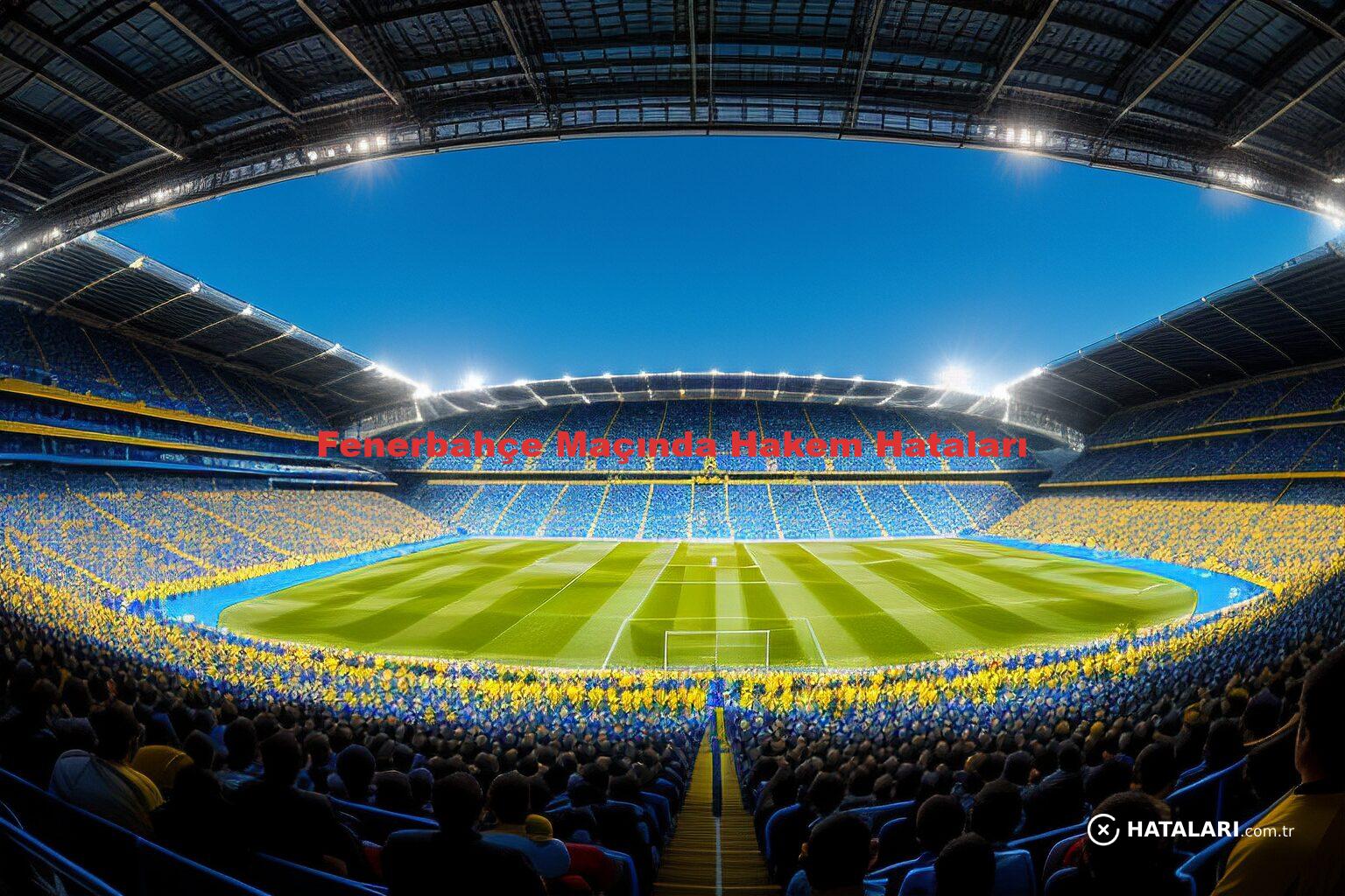 Fenerbahçe Maçında Hakem Hataları