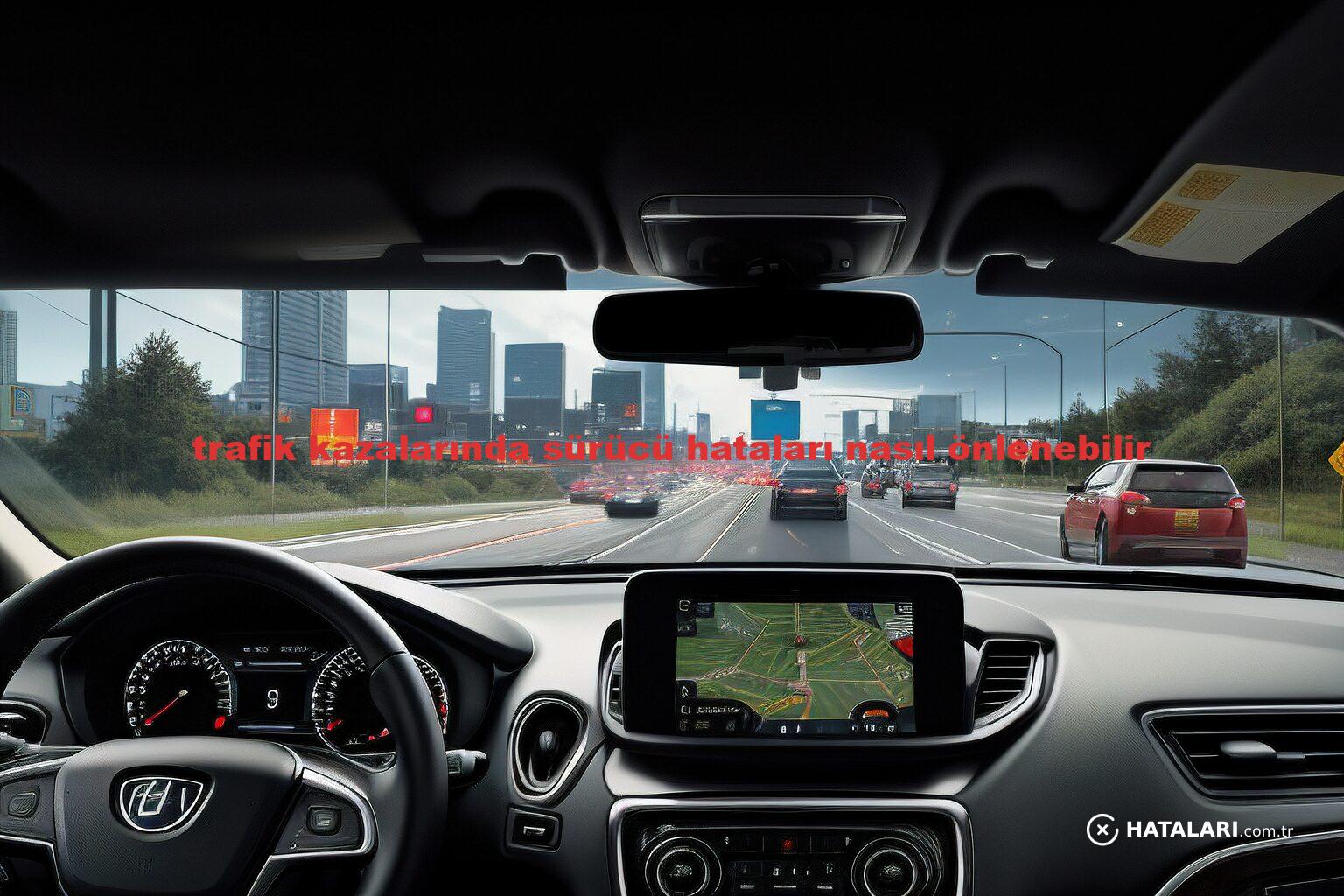 trafik kazalarında sürücü hataları nasıl önlenebilir