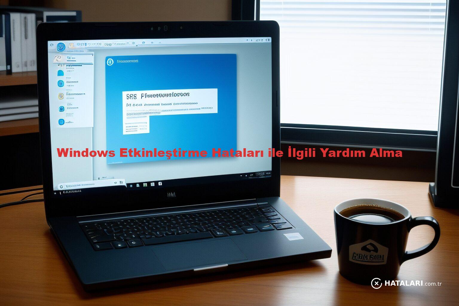 Windows Etkinleştirme Hataları ile İlgili Yardım Alma