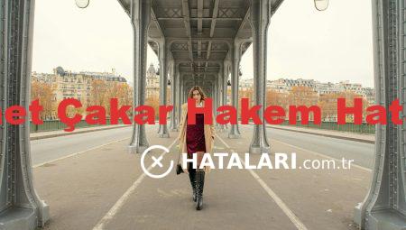 Ahmet Çakar Hakem Hataları