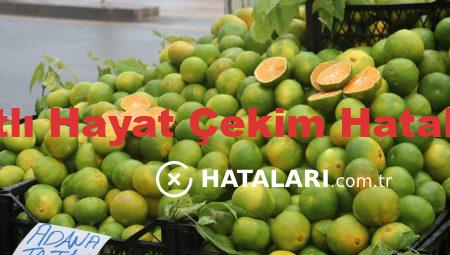 Tatlı Hayat Çekim Hataları