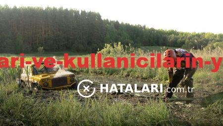 Yazılım Hataları ve Kullanıcıların Yaygın Yanılgıları