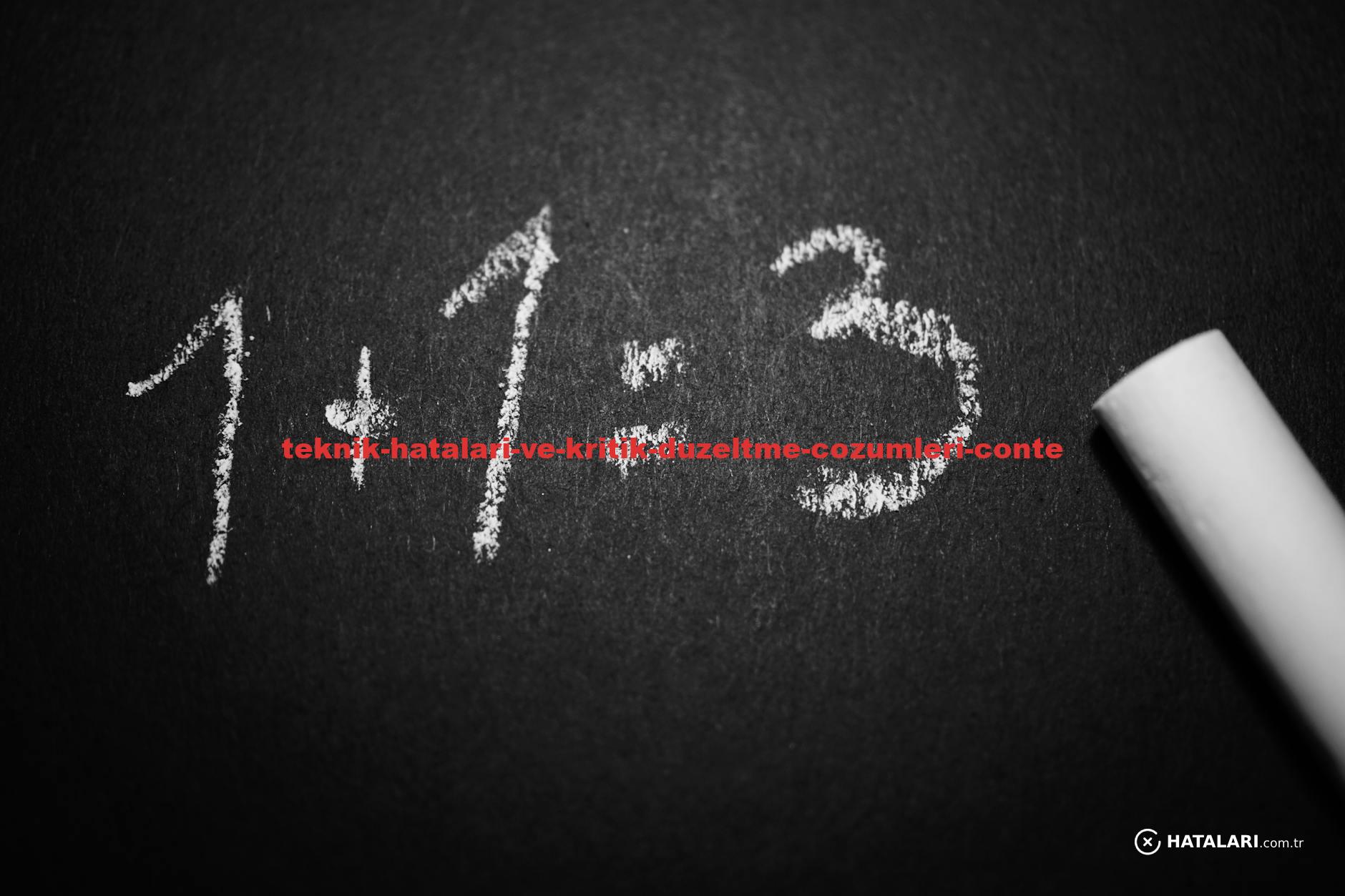 Chalkboard with a humorous incorrect math equation, ideal for educational settings.