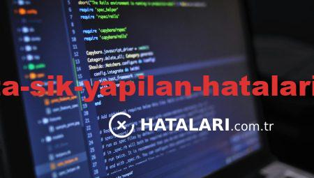 Günlük Hayatta Sık Yapılan Hataları ve Çözümleri