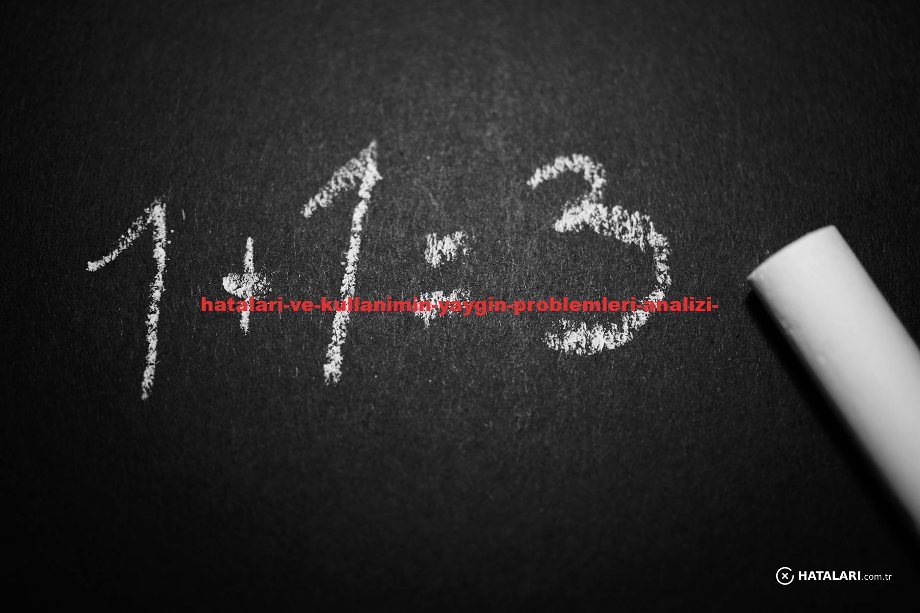 Chalkboard with a humorous incorrect math equation, ideal for educational settings.