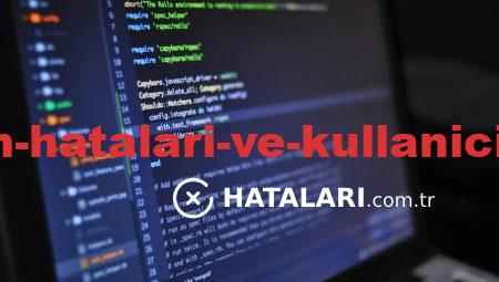 Teknik Kurulum Hataları ve Kullanıcı Dikkat Edilmeli