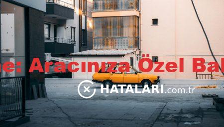 Mekanik Hane: Aracınıza Özel Bakım Paketleri