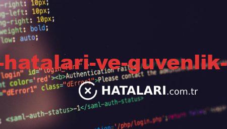 Kritik Kurulum Hataları ve Güvenlik Önlemleri Üzerine
