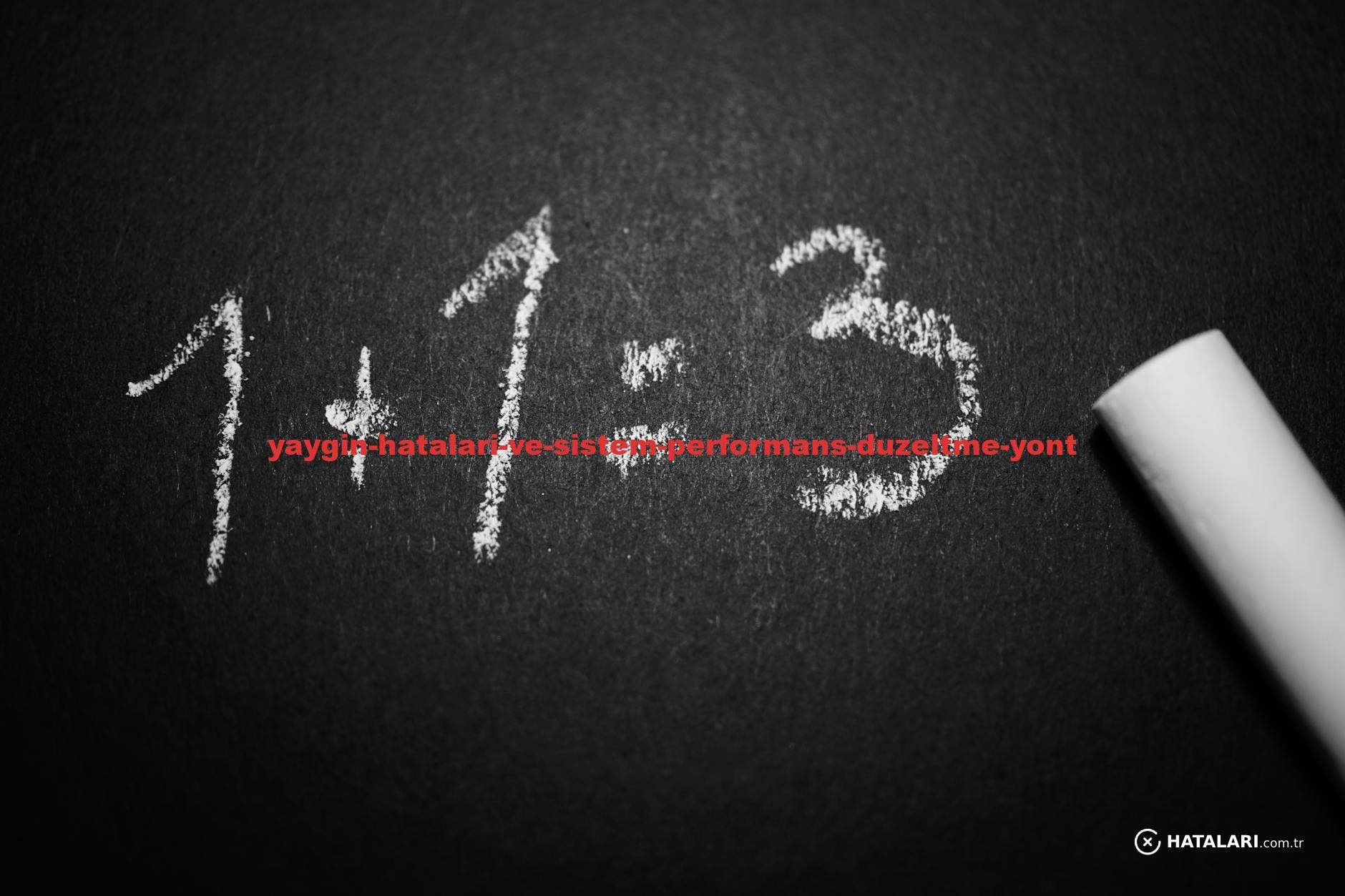 Chalkboard with a humorous incorrect math equation, ideal for educational settings.