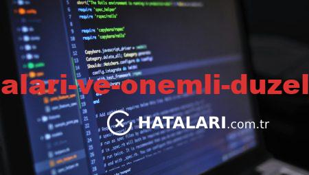 Ağ Bağlantı Hataları ve Önemli Düzeltme Yöntemleri
