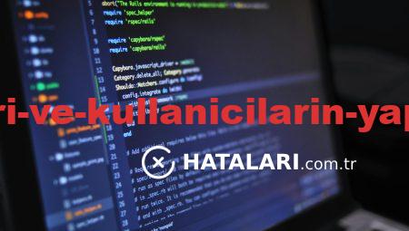 Yazılım Hataları ve Kullanıcıların Yapması Gerekenler