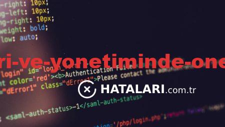 Yazılım Hataları ve Yönetiminde Önemli Stratejiler