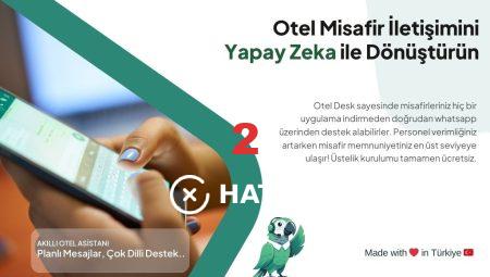 Türkiye Otelcilik Sektöründe Bir İlk: Otel Müdürü Kendi Yapay Zeka Destekli Akıllı Otel Asistanını Geliştirdi