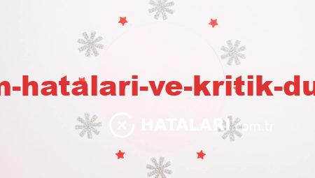 Yazılım Kurulum Hataları ve Kritik Düzeltme Yöntemleri