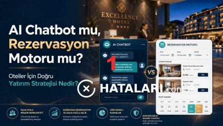 AI Chatbot mu, Rezervasyon Motoru mu? Oteller İçin Doğru Yatırım Stratejisi Nedir?